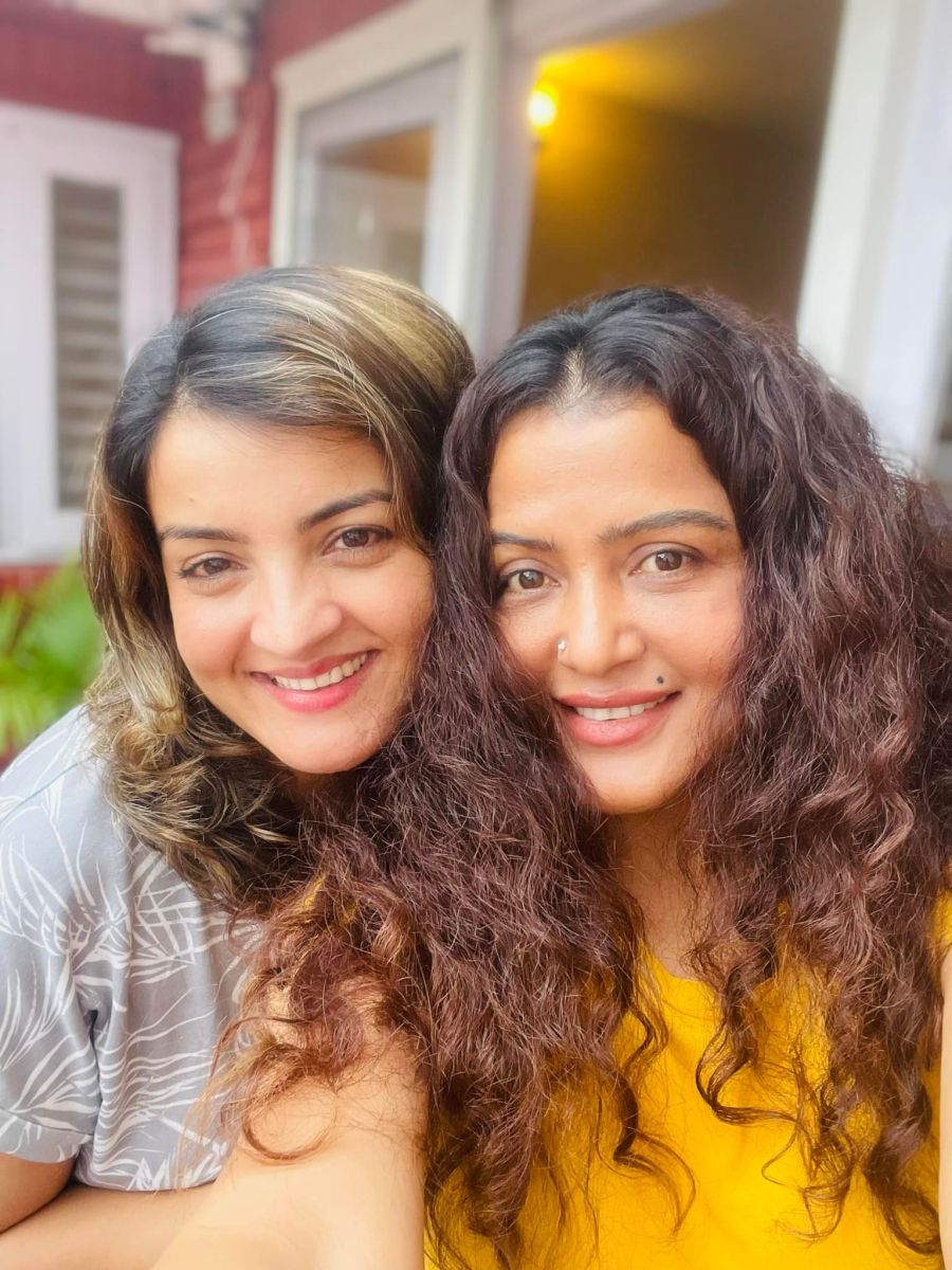 Arunima Lamsal and rekha thapa
